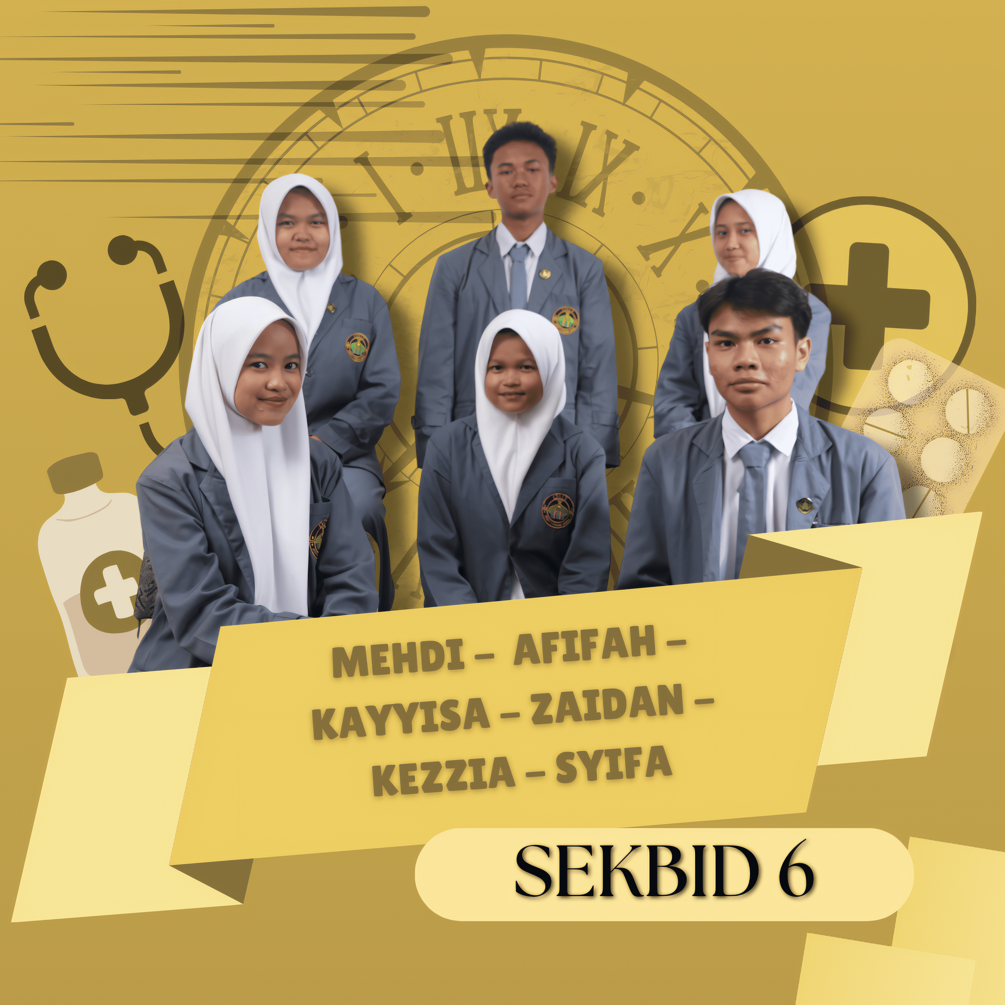 Anggota Sekbid 6